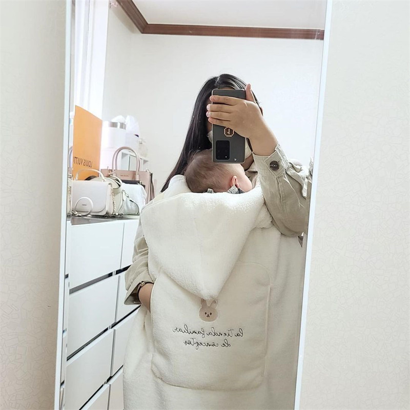 토끼문자 서스펜더 담요 (재고 준비되어 있습니다)