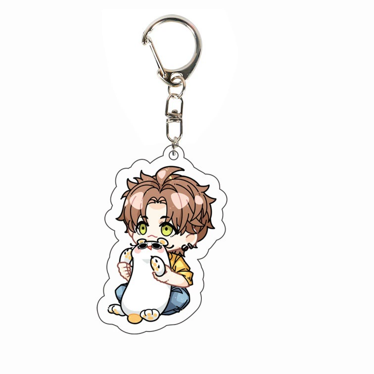 [Double layer] peripheral acrylic keychain