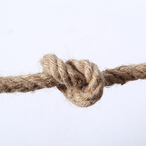 Factory Wholesale Natural Hemp Rope 1-60mm Decorative Rope Cat Climbing Rope Tug of War Rope DIY Jute Rope Price Tag