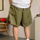 plus size 150.00kg Summer American Casual Big Pocket Workwear Shorts Men's Loose Fashion Brand Street Pants