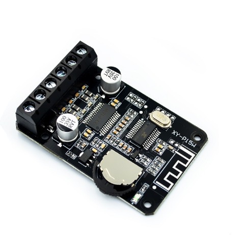 10W/15W/20W立体声蓝牙功放板12V/24V大功率数字功放模块XY-P15W