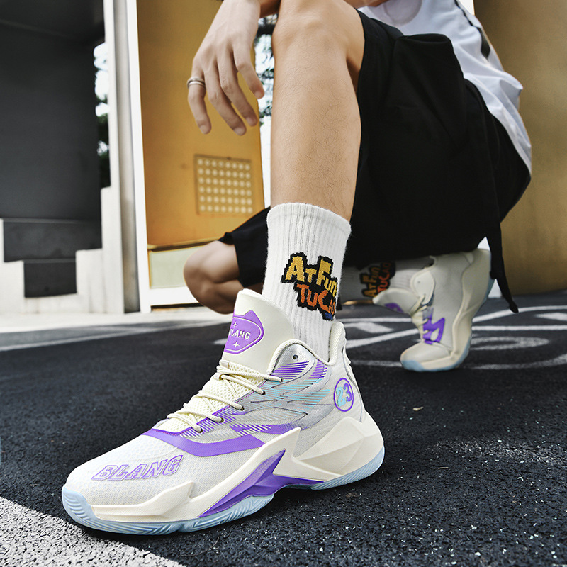 2026 nuevos zapatos de baloncesto anti-deslizante, anti-desgaste y anti-choque, hombres y mujeres, zapatos deportivos de tendencia estudiantil Duan Duan