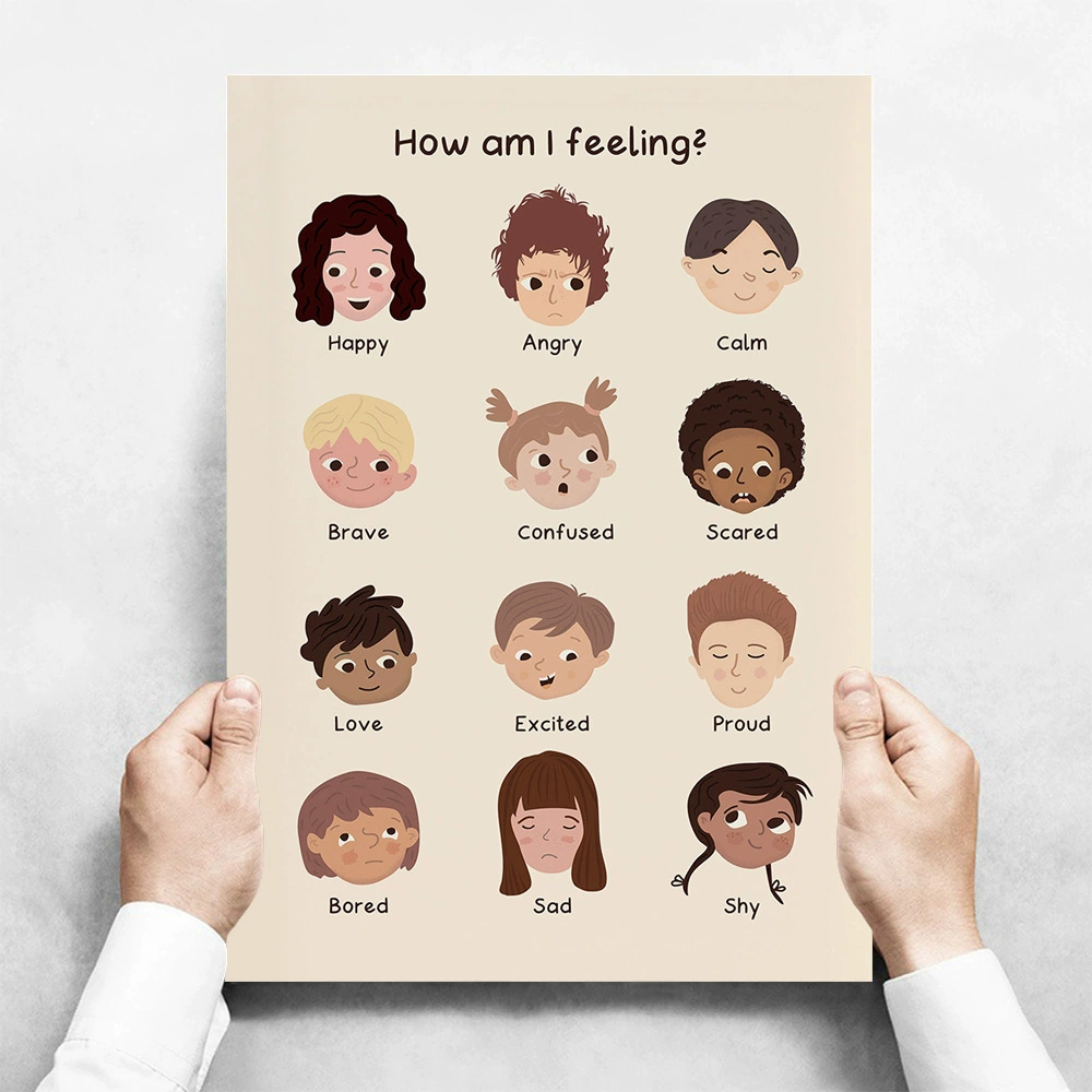 Teaching school poster for early age, early education, training