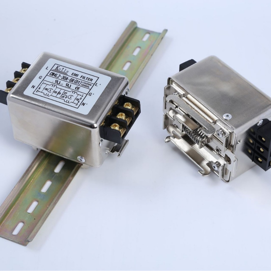 电源滤波器 KEILS电源净化器 3A6A10A12V220V滤波器插针式滤波器