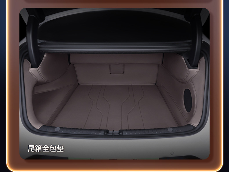 Dedicated to BYD Han trunk mat fully surrounded by 25 tail box mat DM-i glory version EV a generation of hair