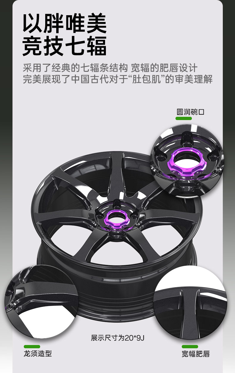 Mr7 Rotary Wheel Hub Lynk & Co Seagull Zeekr Benchi Bao Bmw Audi Nio Xiaomi Ct5 Golf