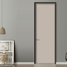 漆无边边框隔音静音批发木门卧室铝整套木门免隐形厂家套房房间环