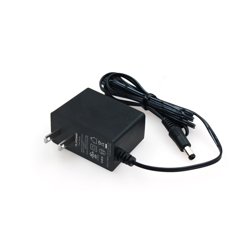 12v1a美规电源适配器 现货 音插5.5X2.5X10mm 美规充电器 源厂家