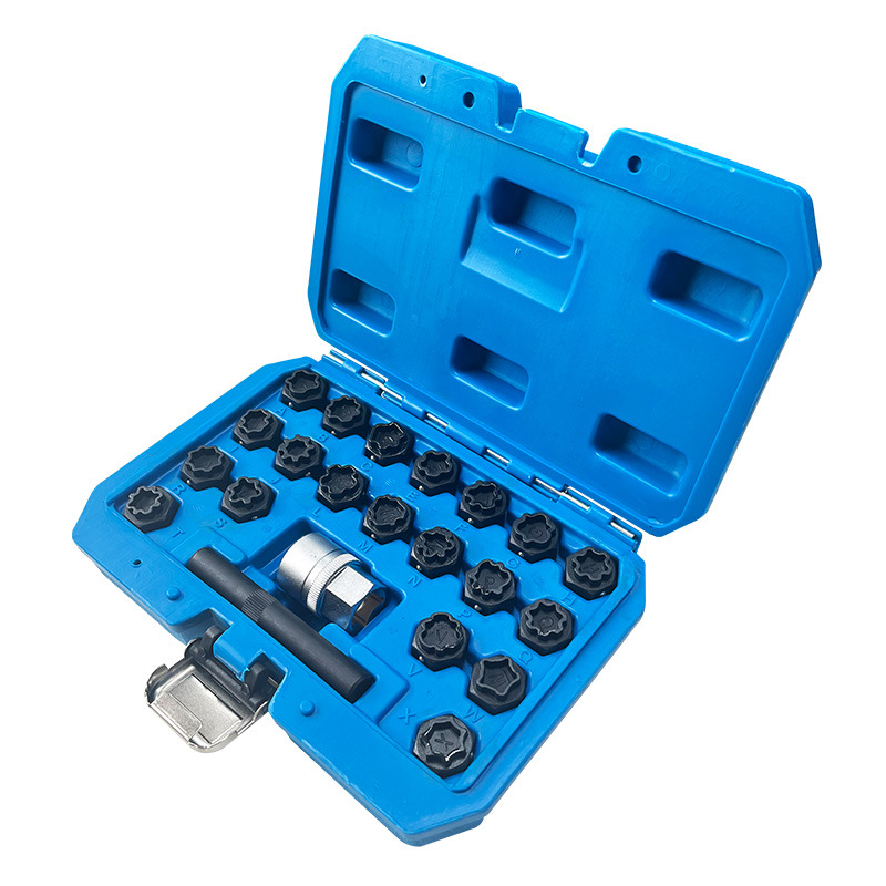 21-Piece Audi Anti-Theft Screw Socket Tool Set Audi Audi Anti-Theft Screw Socket Set Audi Anti-Theft Key