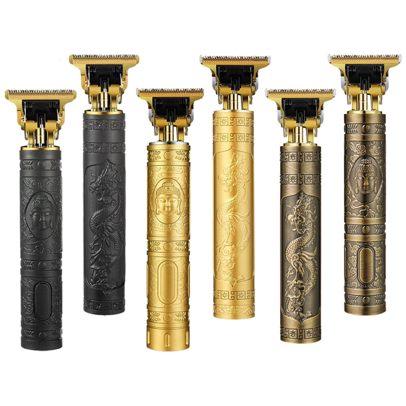 Cortadora de pelo profesional para peluqueros, recortadora universal para desbaste, recorte y afeitado, recargable para adultos.