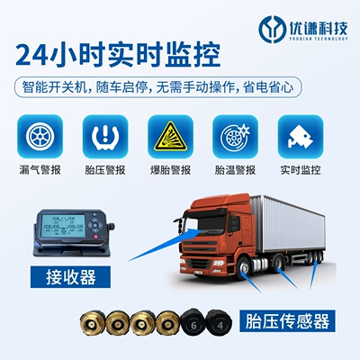 Tire pressure monitoring system: detection sensor engineering sanitation truck