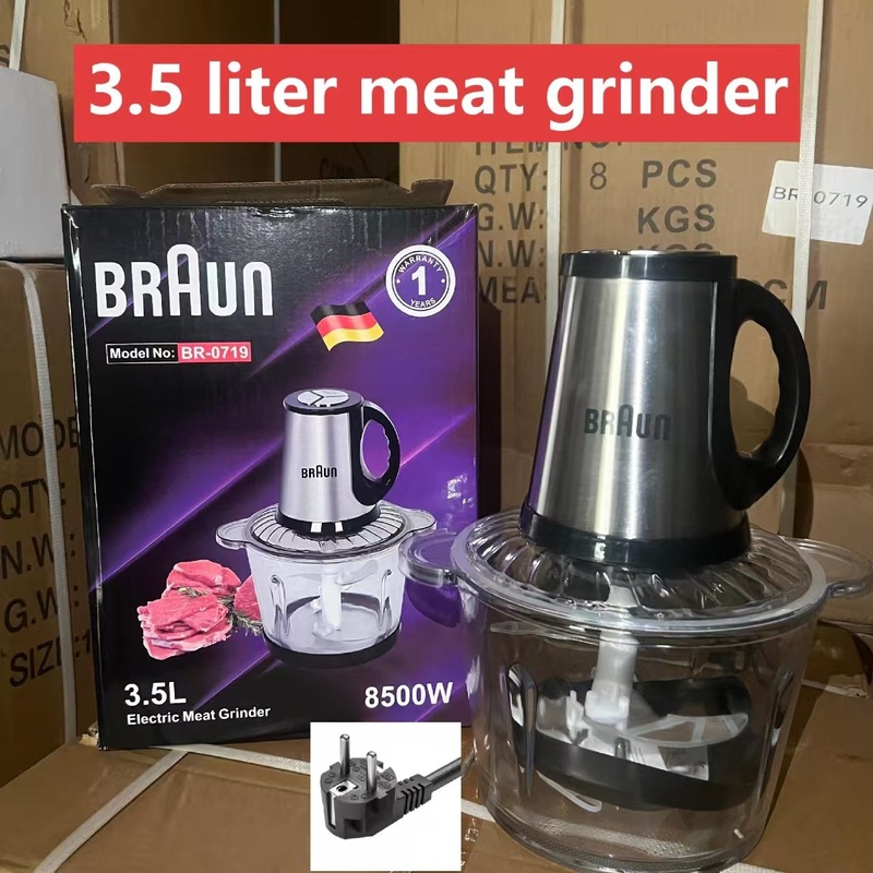 8L绞肉机跨境Fufumachine菜馅机蒜蓉机多功能不锈钢搅拌机辅食机|undefined