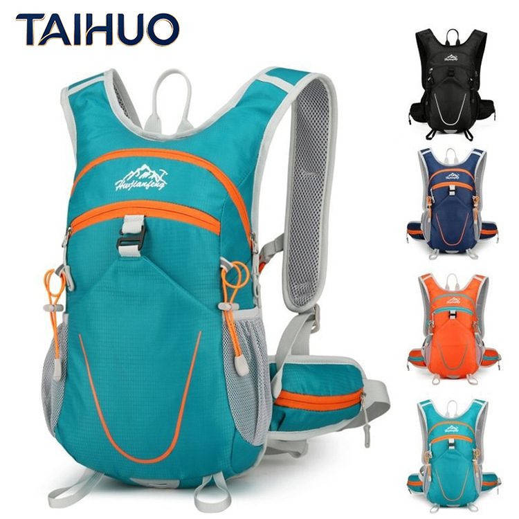 Water-Repellent Oxford Cloth Cycling Bag, Outdoor Sports Hiking and Mountaineering Bag, Marathon Running Bag, Breathable and Wear-Resistant Backpack