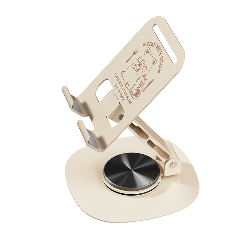 クレヨンしんちゃんミニ金属携帯電話スタンドデスクトップ360度回転怠け者折り畳み生放送タブレットスタンド