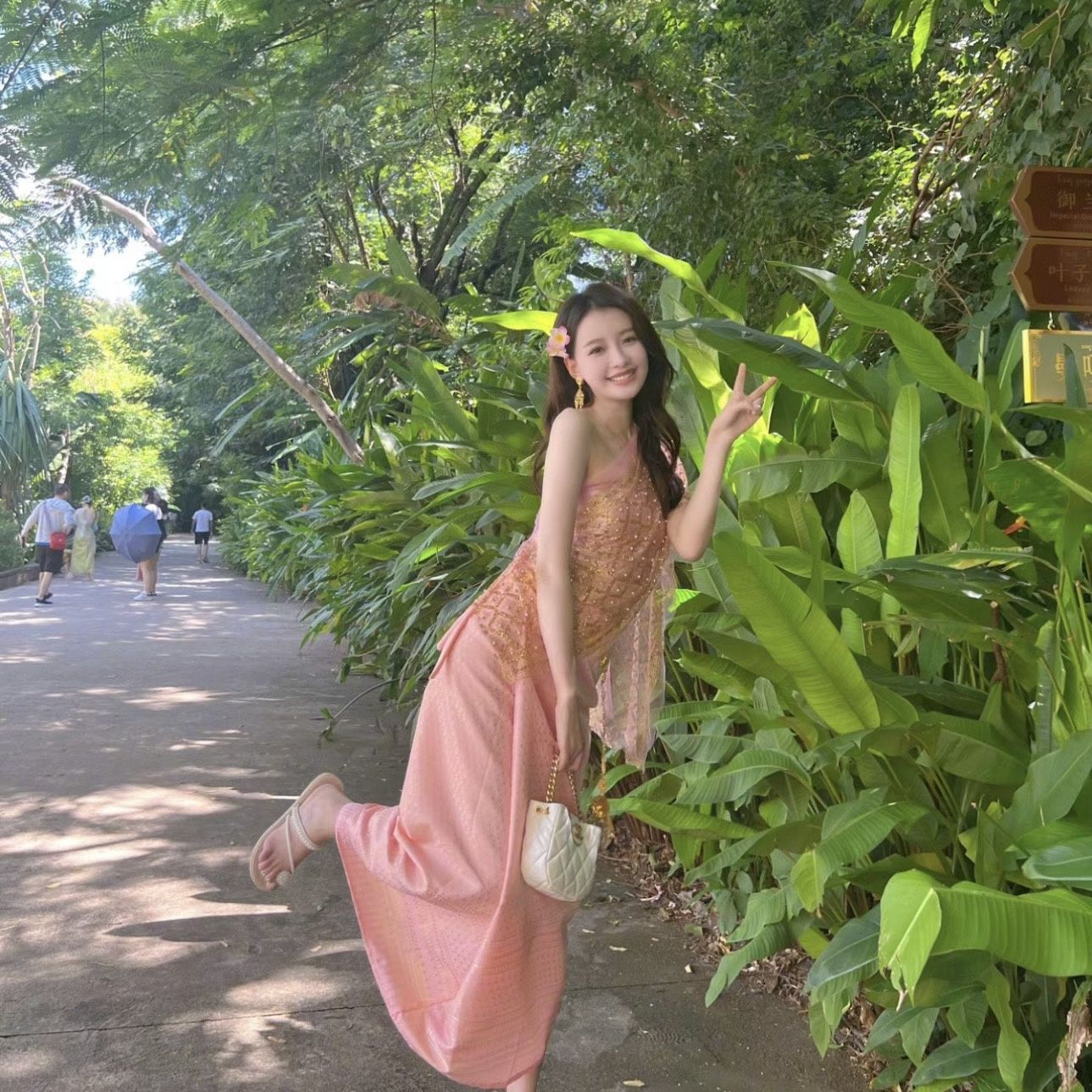 스커트 15종 + 튜브탑 + 숄 + 플루메리아 머리핀