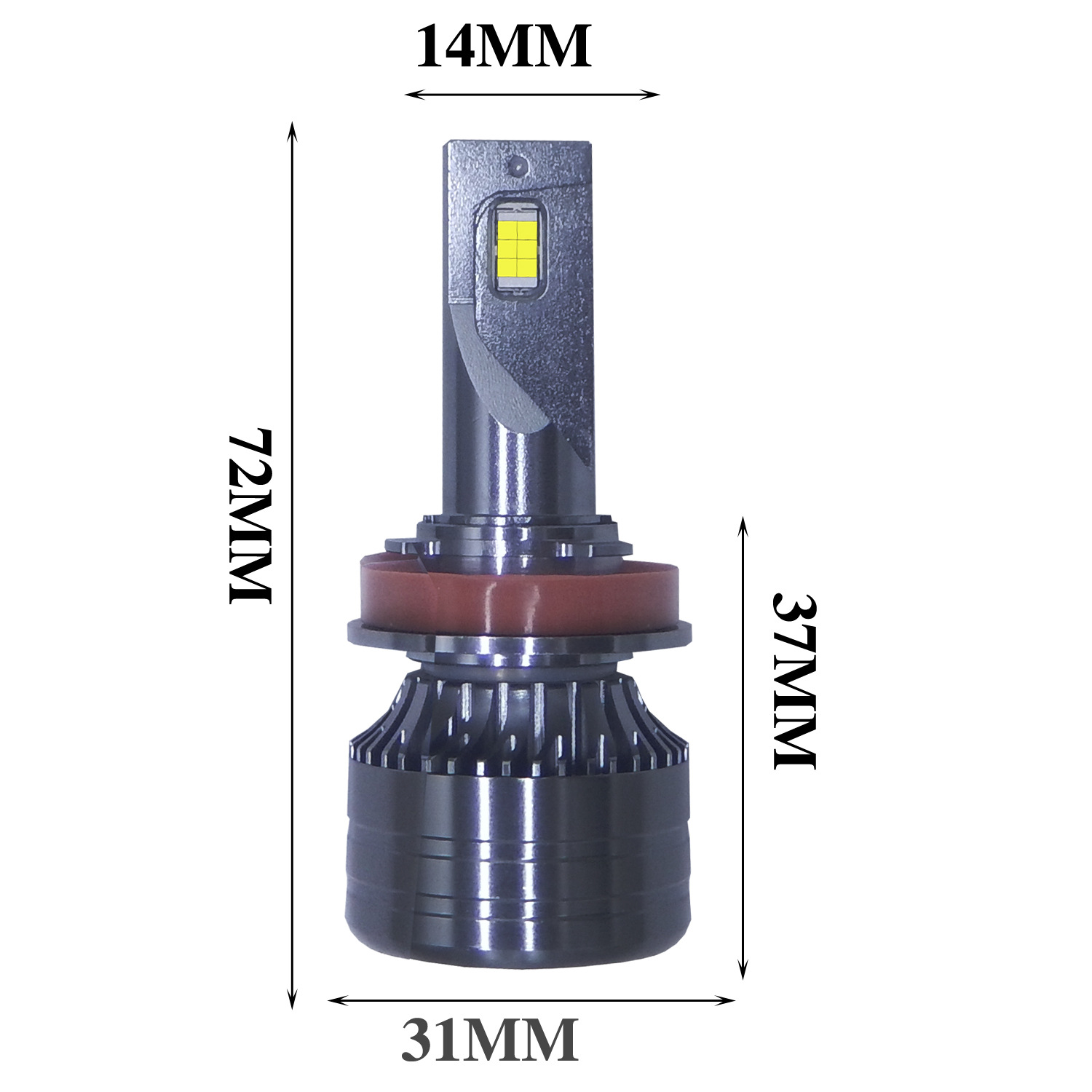 跨境外贸汽车大灯H4远近灯泡H8激光大灯H79005前照灯刀锋款