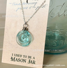 �羳�¿�Recycled Glass Spiral Earrings���ղ����������h��