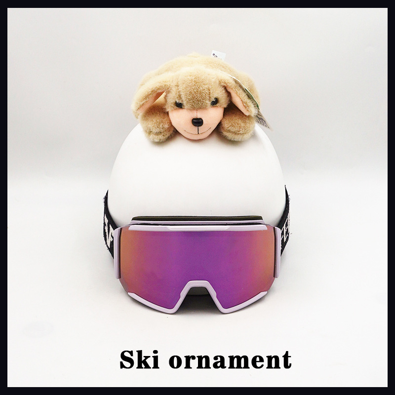 Helmet Doll Cute Lying down Puppy Decoration Motorcycle Motorcycle Ski Helmet Accessories Electric Vehicle Decoration Accessories