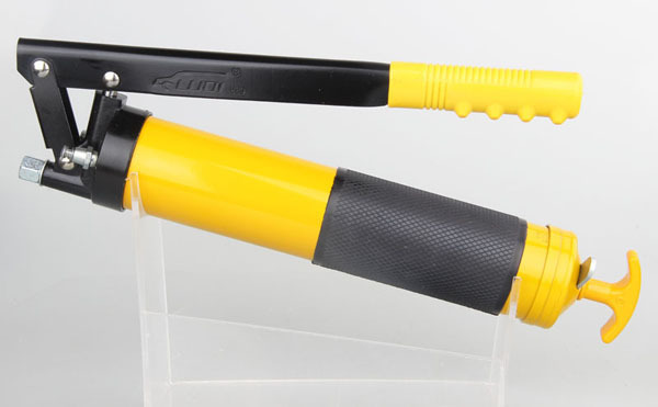 批发黄油枪手动高压600cc 拉杆单杆牛油枪大容量 挖掘机专用