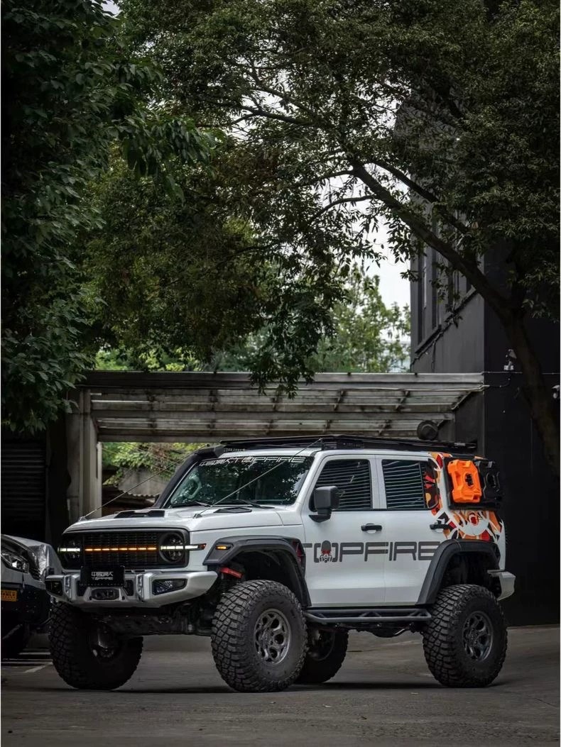 Tank 300 Dark Edition Kit TOPEFIRE Dark Edition Front Grille Dark Edition Front Bumper Rear Bumper Hood Wheel Arches
