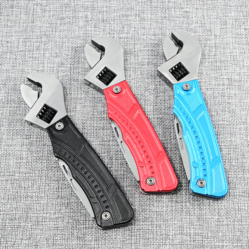 跨境多功能板手多功能钳锤安全锤户外EDC工具 车用救生锤板手