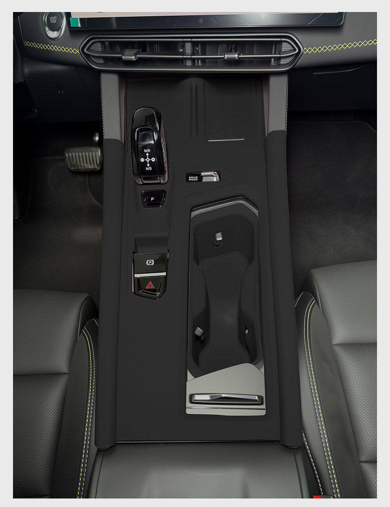 Suitable for Lynk & Co 03 Center Console Silicone Mat, Gear Shift Cup Mat, Car Door Window Panel Protective Mat, Decorative Accessories