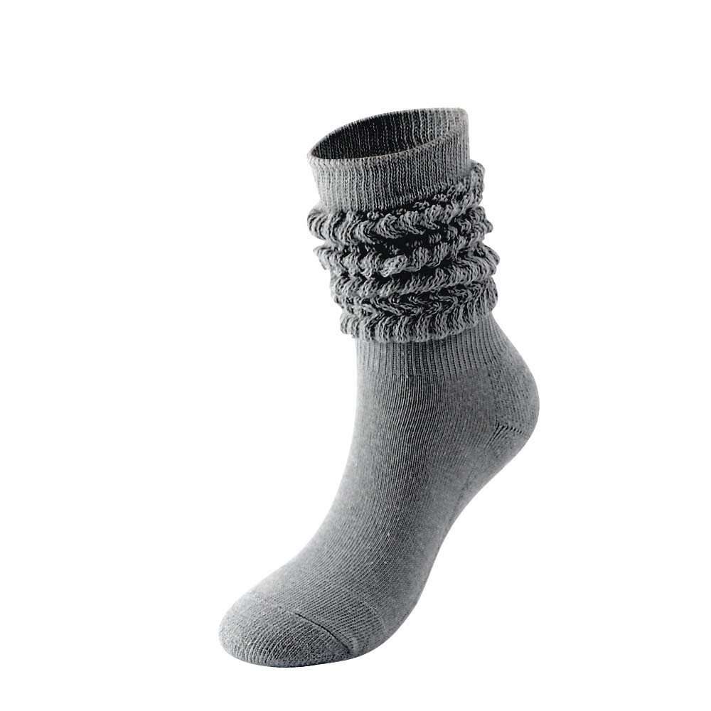 Comercio exterior transfronterizo para hombres y mujeres apilando calcetines Calcetines de burbujas de Amazon de tubo largo cálido de otoño e invierno