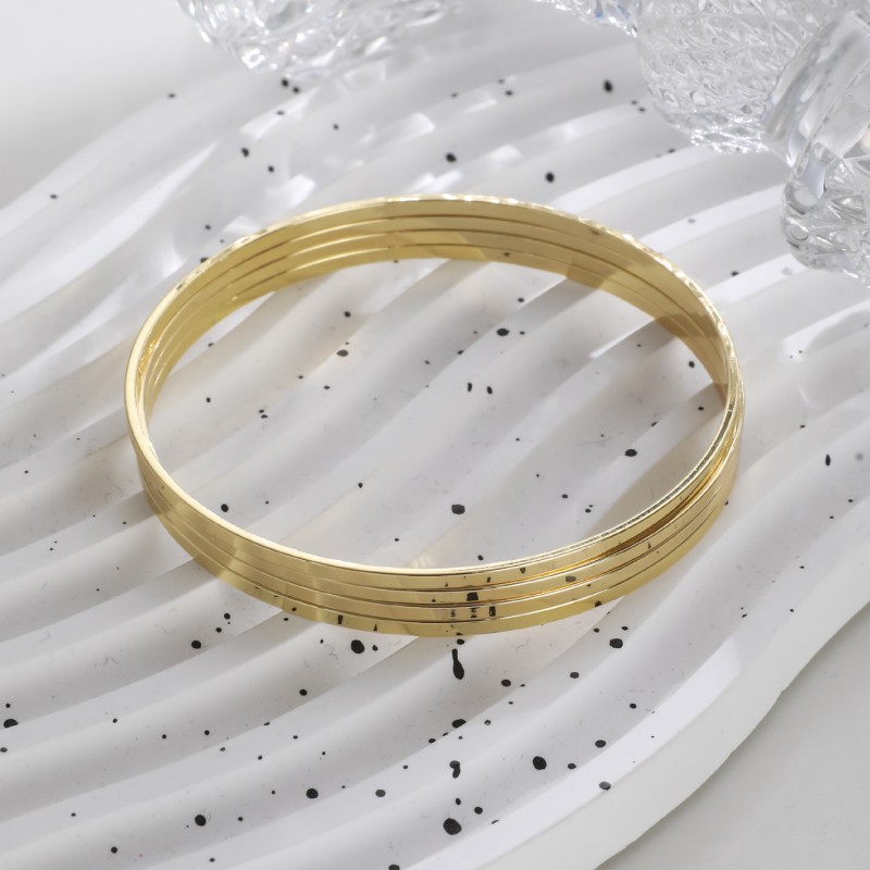 Bracelet multicouche minimaliste empilable pour femme_voghion.com