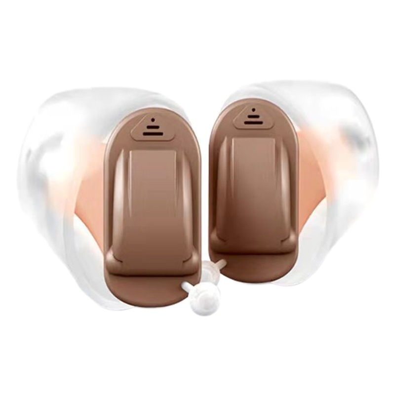 Liston 12 canales Elf CIC canal auditivo para ancianos Oído Audífono Invisible oído sordo atrás amplificación de sonido