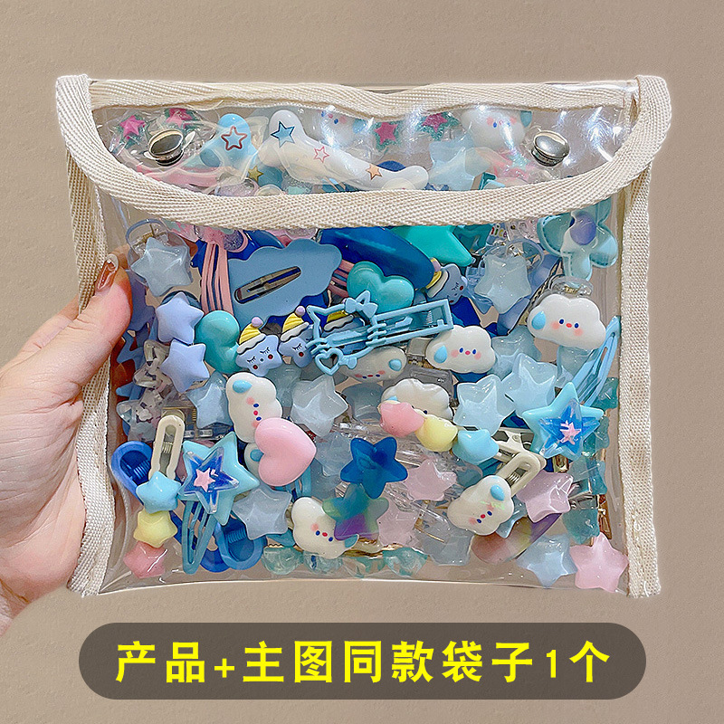 2024 nuevo clip BB de color lindo clip de cabello de boca de pato chica lateral clip de frange para niños tocado tarjeta de cabello rotura