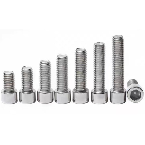 Hexagonal socket head bolts and nuts, stainless steel 201, cup head, GB70, sizes M2-M10