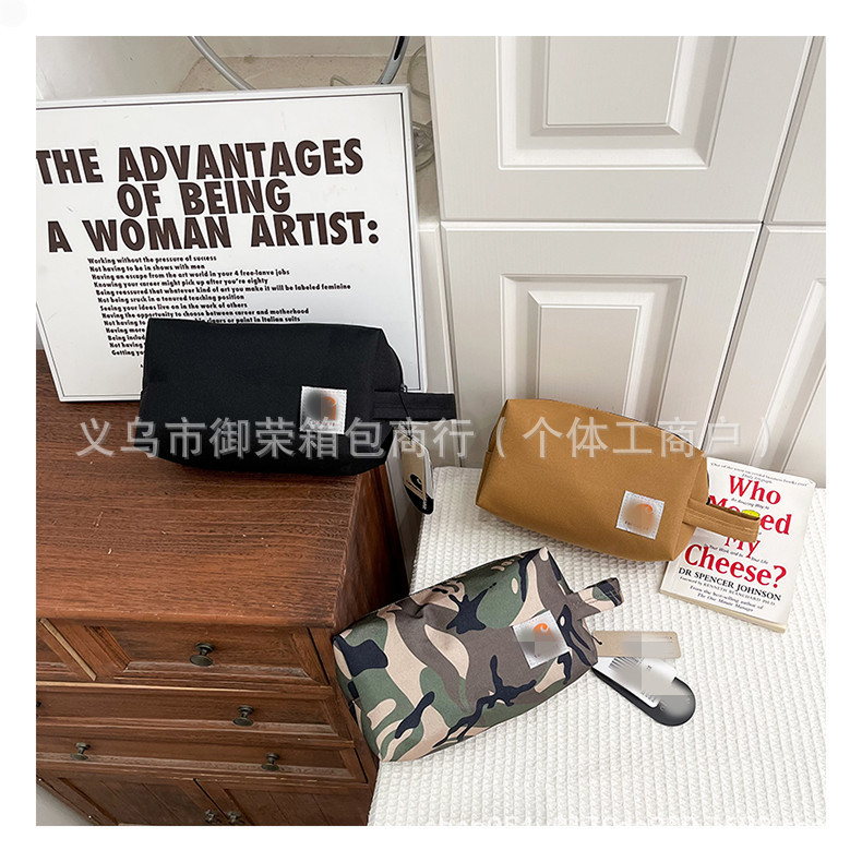 Simple, Compact, Portable Storage Bag, Toiletry Bag, Personalized Workwear Style, Fashionable Travel Cosmetic Bag, Kaha Clutch Bag