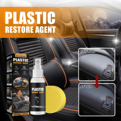 Rayhong Automotive Plastic Part Restorer, Dashboard Polish, Degreaser, Interior Cleaning, Waxing, Panel Wax Care