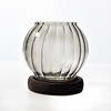 Transparent glossy retro windproof candle, jewelry, European style, Chinese style