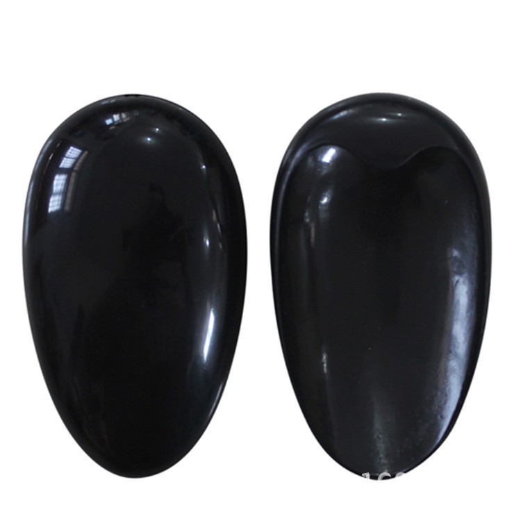 Herramientas de peluquería Hot sale peinado de cabello cepillo de aceite de salón de plástico negro unilateral conjunto de cepillo de cuidado de aceite de peinado