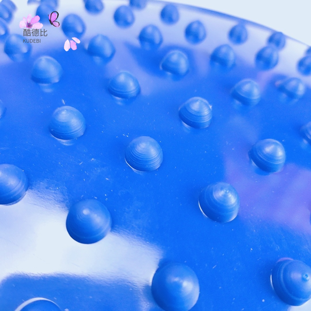 Bola de velocidad de onda de equilibrio del hemisferio de yoga engrosada, pise la bola de equilibrio a prueba de explosiones, ejercicio físico de Pilates adelgazante antideslizante para el hogar