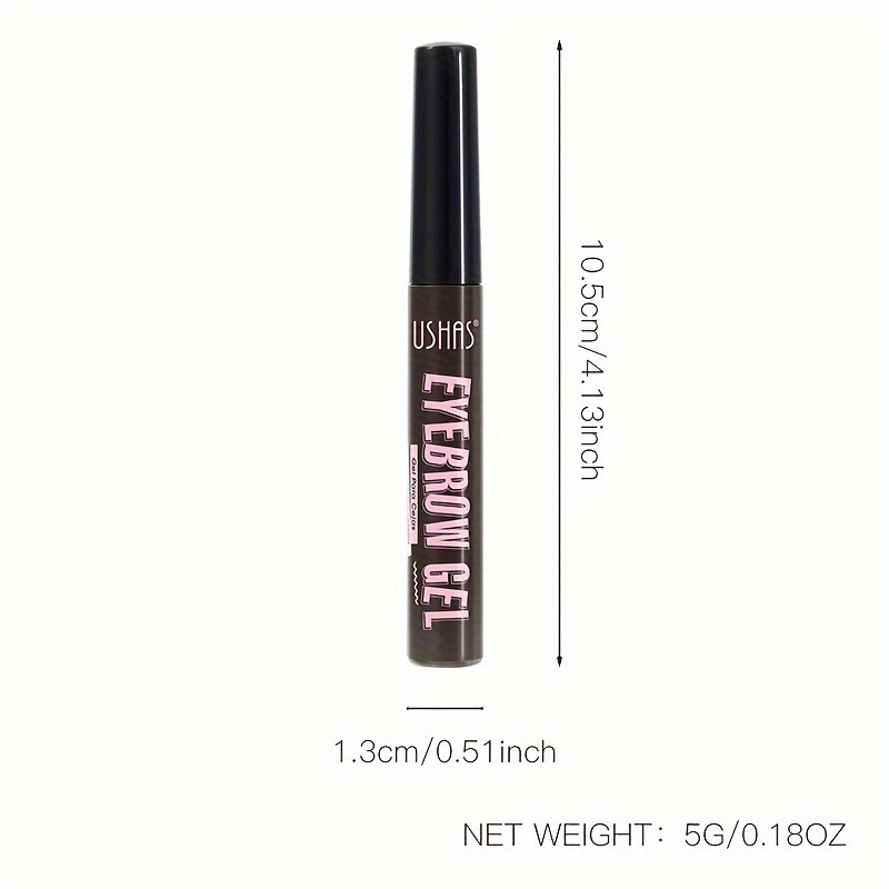 USHAS Europa y los Estados Unidos transfronterizos spot para sostener la crema de cejas impermeable, anti-transpiración, no decoloración, no mareo, estereoscópico, natural UC039