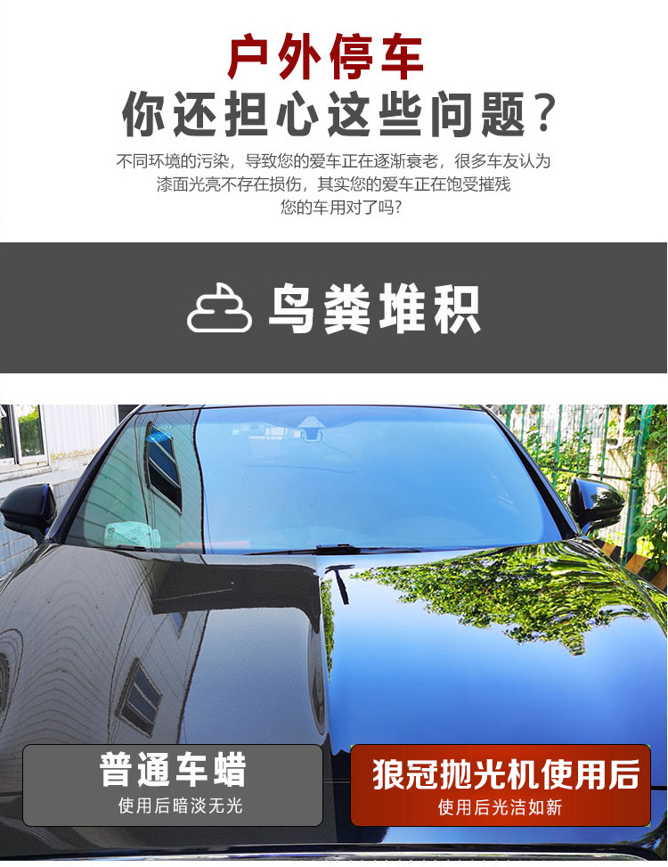 Wireless Waxing Machine, Car Polishing Machine, Motorcycle Paint Polishing Machine, Small Electric Tools for Car Beauty and Waxing, Wholesale