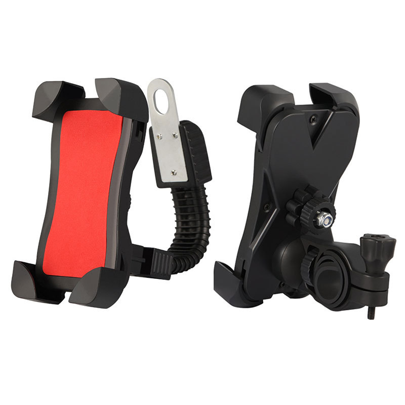 Cross-Border Motorcycle Mobile Phone Holder Takeaway Rider Navigation Electric Vehicle Car Bicycle Shockproof Mobile Phone Holder Wholesale