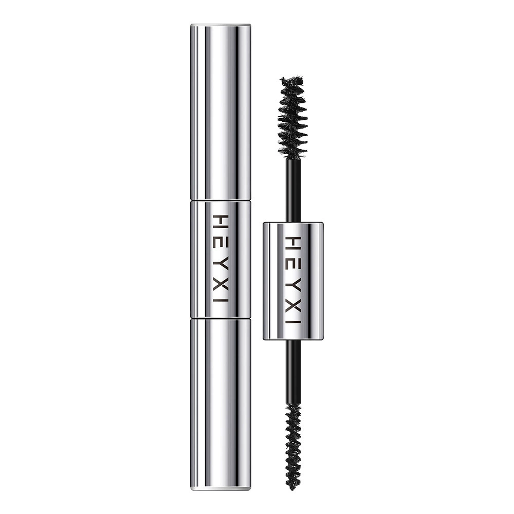 Double-sided lengthening curling mascara for eyelashes, long-term effect, no smudge, styling