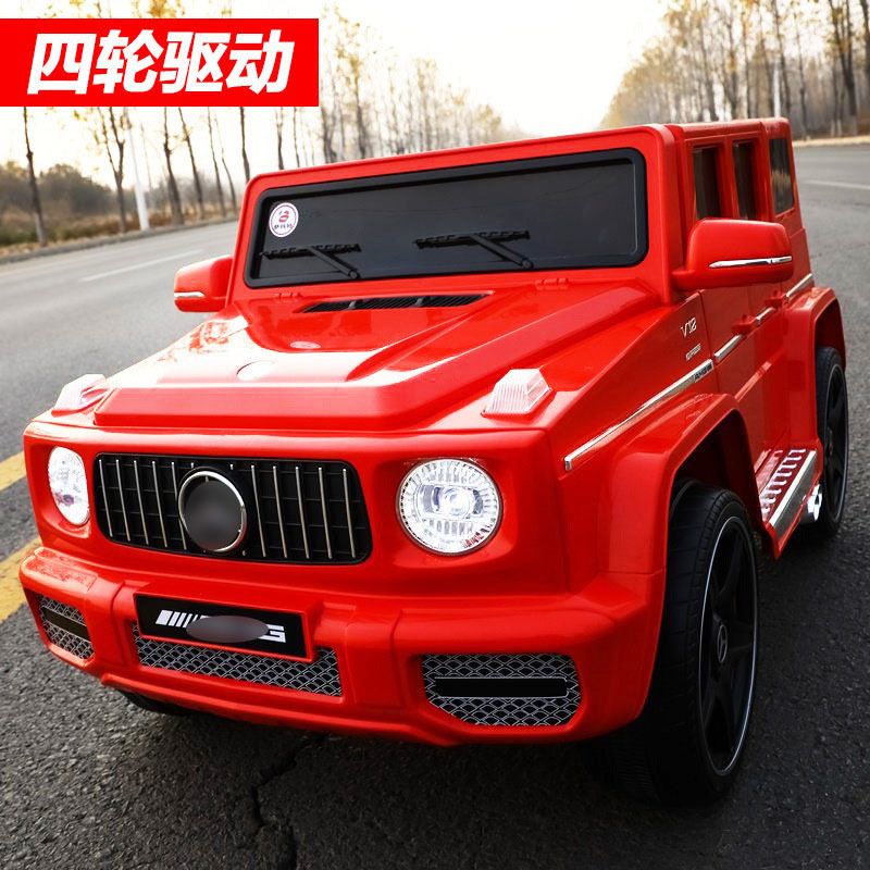 Coche eléctrico para niños de 1 a 8 años niños control remoto gran vehículo todoterreno puede sentarse doble bebé carga coche soporte generación