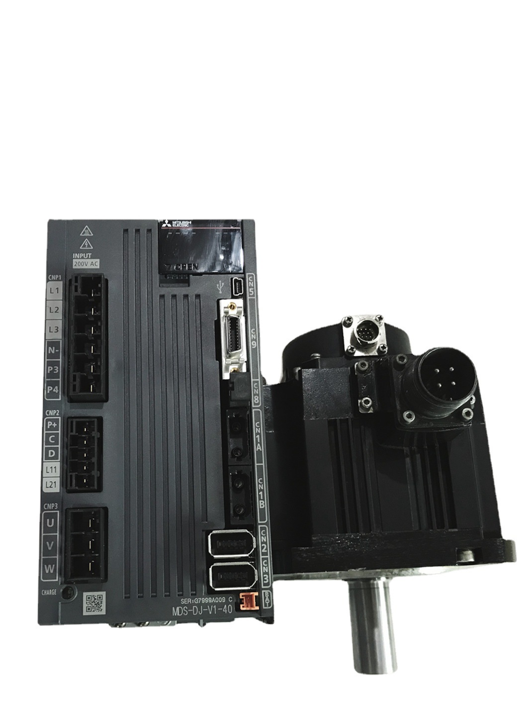 Mitsubish驱动器MDS-DJ-V1-40加HF104S电机销售，询价