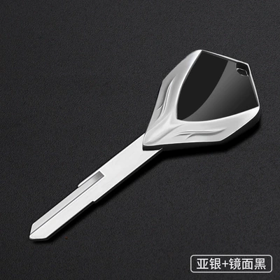 ZX-9R ZX-10R Z800, Motorcycle Key - silvermirror-black-cq-040
