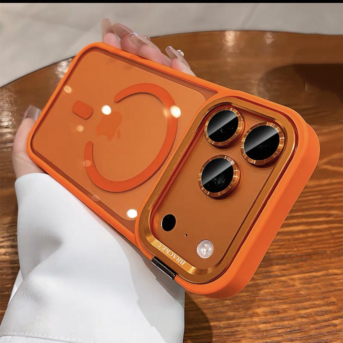Soporte de lente succión para iPhone18PROMAX caso de teléfono con colgante Apple 17 película de lente anti-caída 16