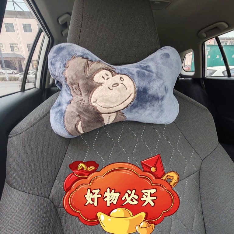 Reposacabezas de coche de orangután