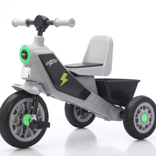 B Kaiyuan Exports Kidsren's Tricycle Pedal Car with Music Bicycle 1-6 Years Old Baby Scooter Ride-On Car