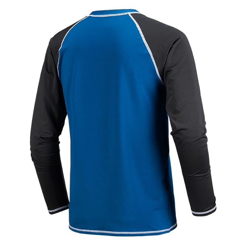 Трансграничная 2023 Новая мужская Солнцезащитная одежда с длинными рукавами Европейский и американский костюм для серфинга плюс размер купальник пляжная одежда солнцезащитный крем Мужская вода