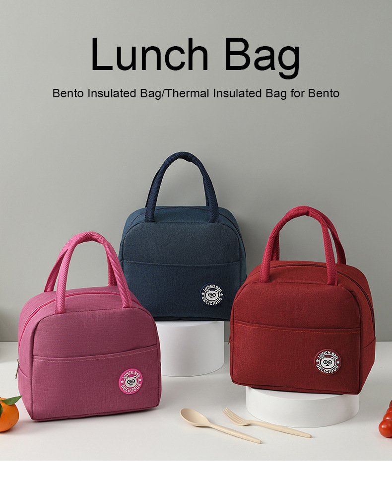 便当包 饭盒袋 小熊保温包 小熊便当包