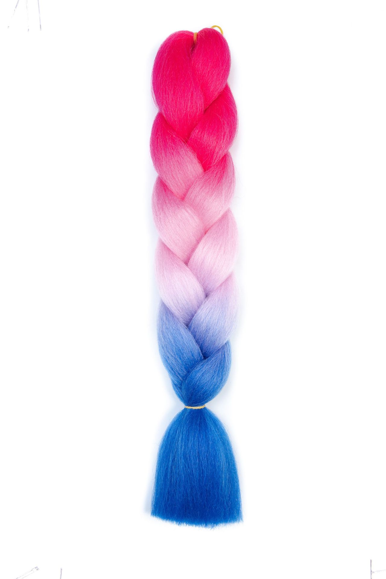 Trenza africana de colores para extensiones