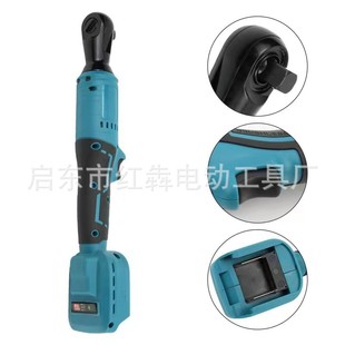 Foreign Trade Wholesale Lithium Battery Ratchet Wrench 90-Degree Angle Auto Repair Wrench to Build Stage Truss Station Power Tool